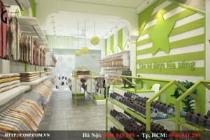 Chọn màu sắc hợp bản mệnh khi thiết kế shop thời trang